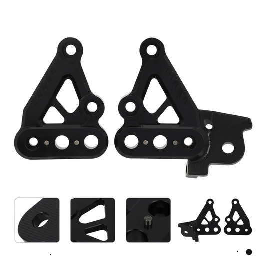 Aluminum Foot Peg Brackets for Talaria Sting MX3 / Talaria Sting R MX4