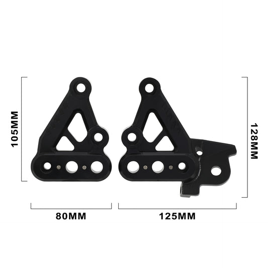 Aluminum Foot Peg Brackets for Talaria Sting MX3 / Talaria Sting R MX4