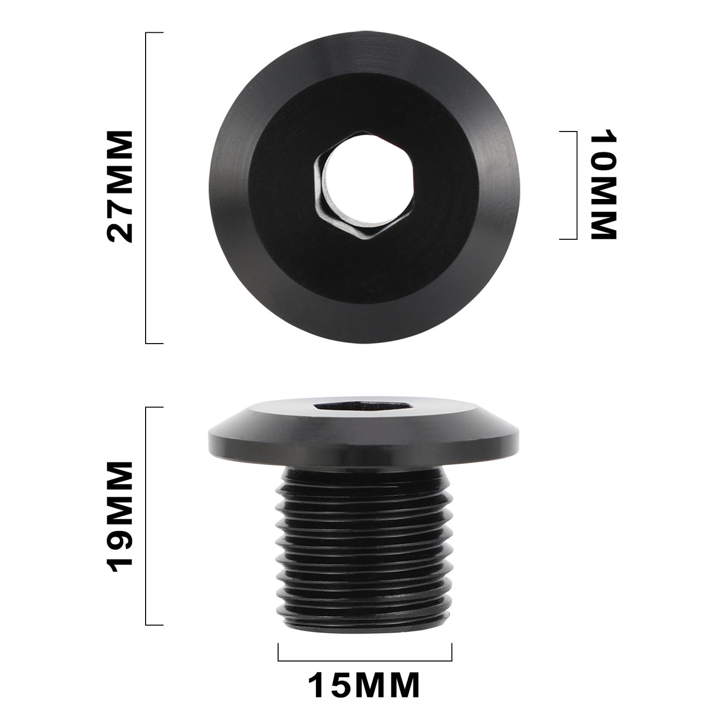 Aluminum Front Wheel Axle Nut for Sur-Ron Ultra Bee