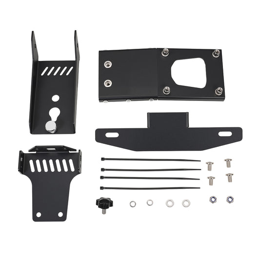 Iron Black Quick-Release License Plate Bracket for Sur-Ron Ultra Bee