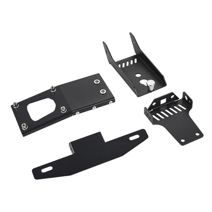 Iron Black Quick-Release License Plate Bracket for Sur-Ron Ultra Bee